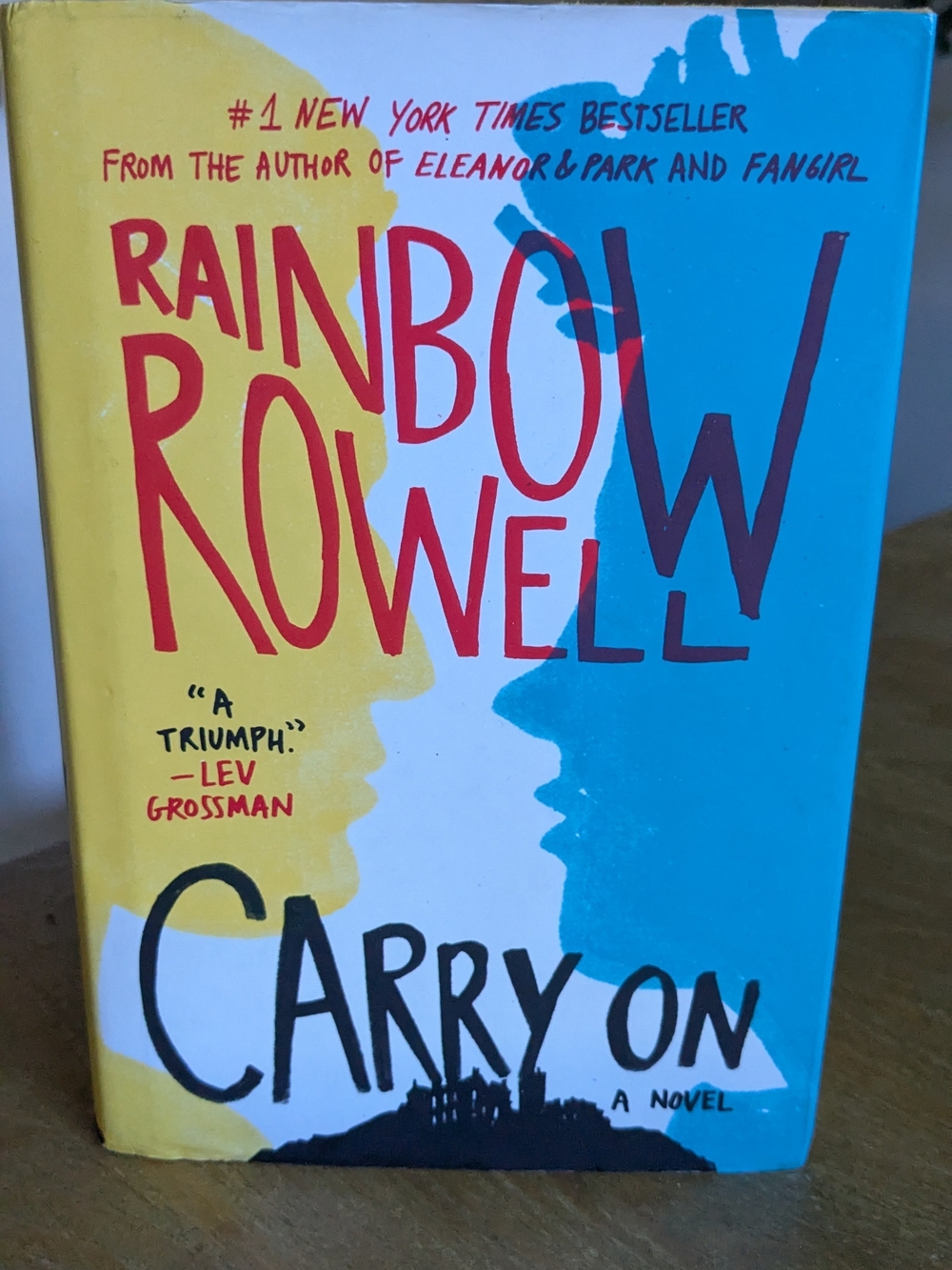 Carry On by - Yellow & Blue Hardcover